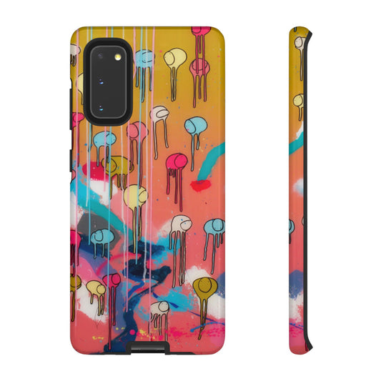 RAINING COWS "Bubble Gum Sun" Phone Case