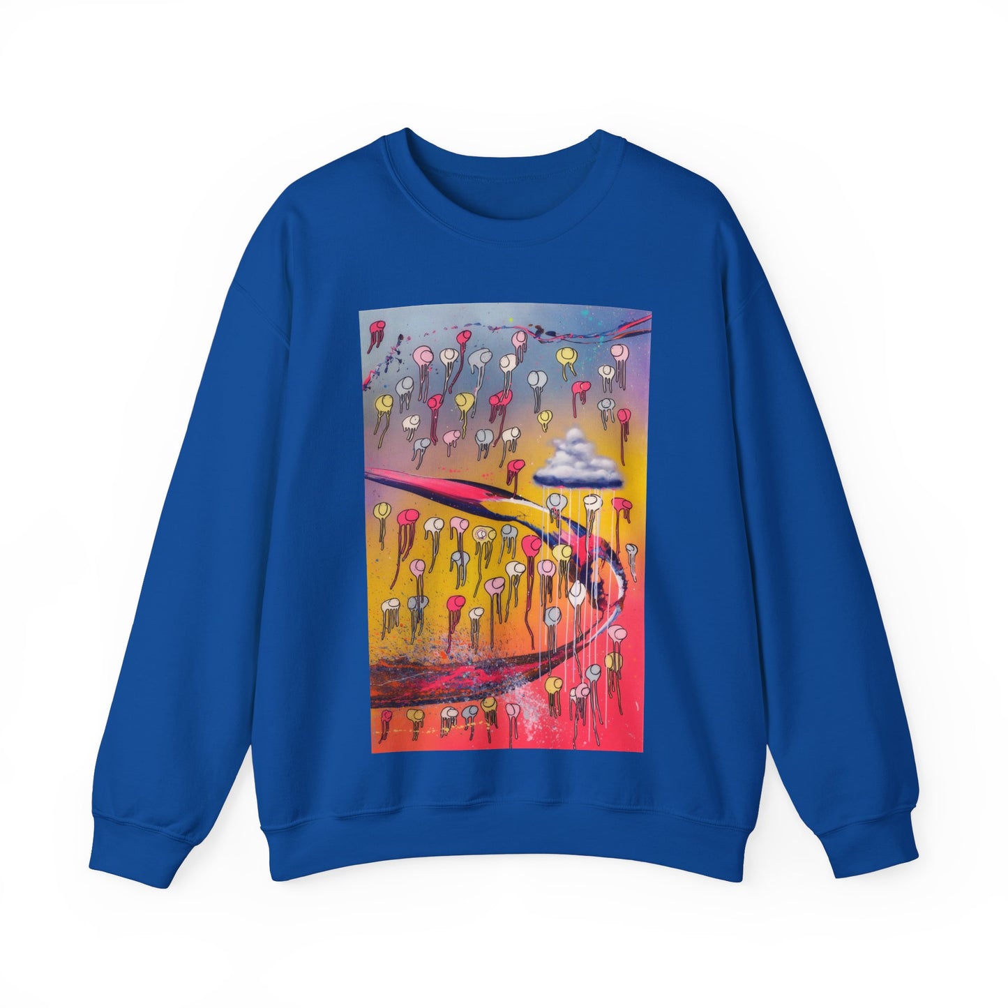 RAINING COWS " "Midnight Sax"" Sweatshirt