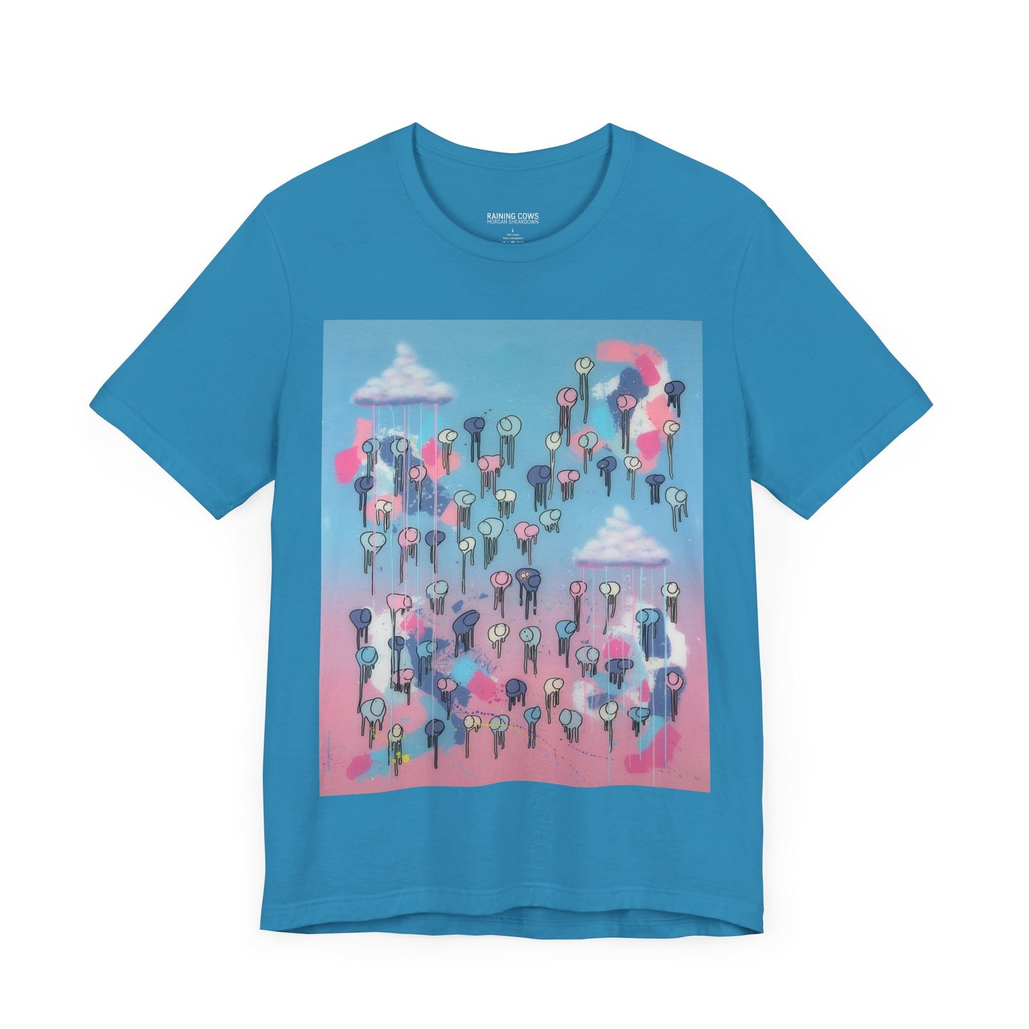 RAINING COWS "Sky Blossom" T-Shirt