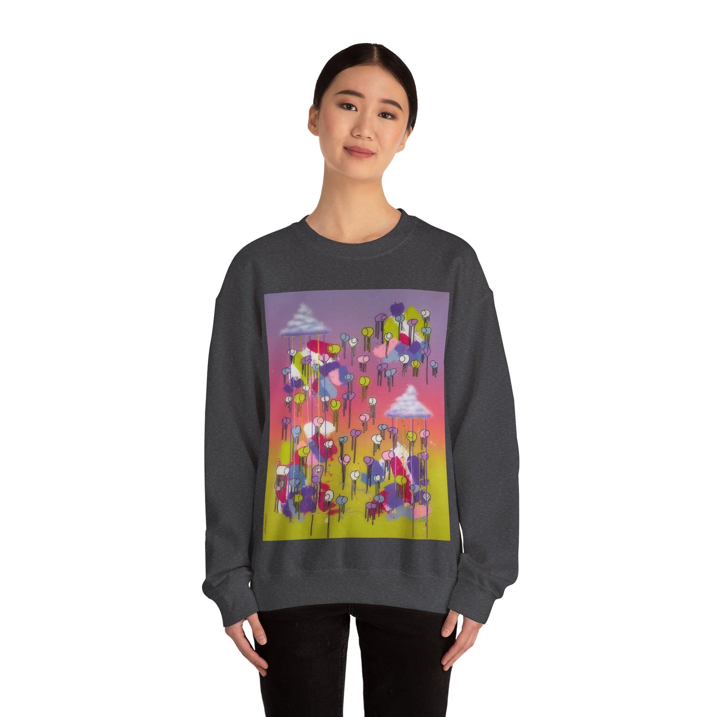 RAINING COWS "Sky Blossom" Sweatshirt