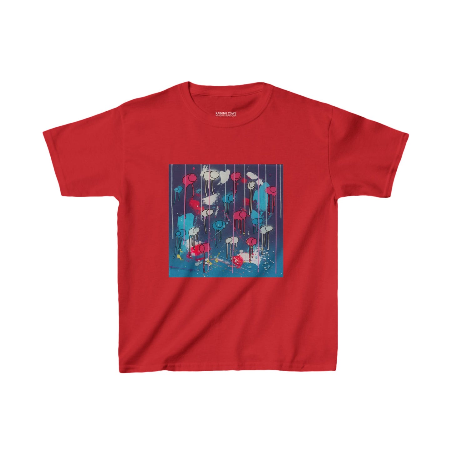 RAINING COWS "Ocean Night Fall" Kids Tee