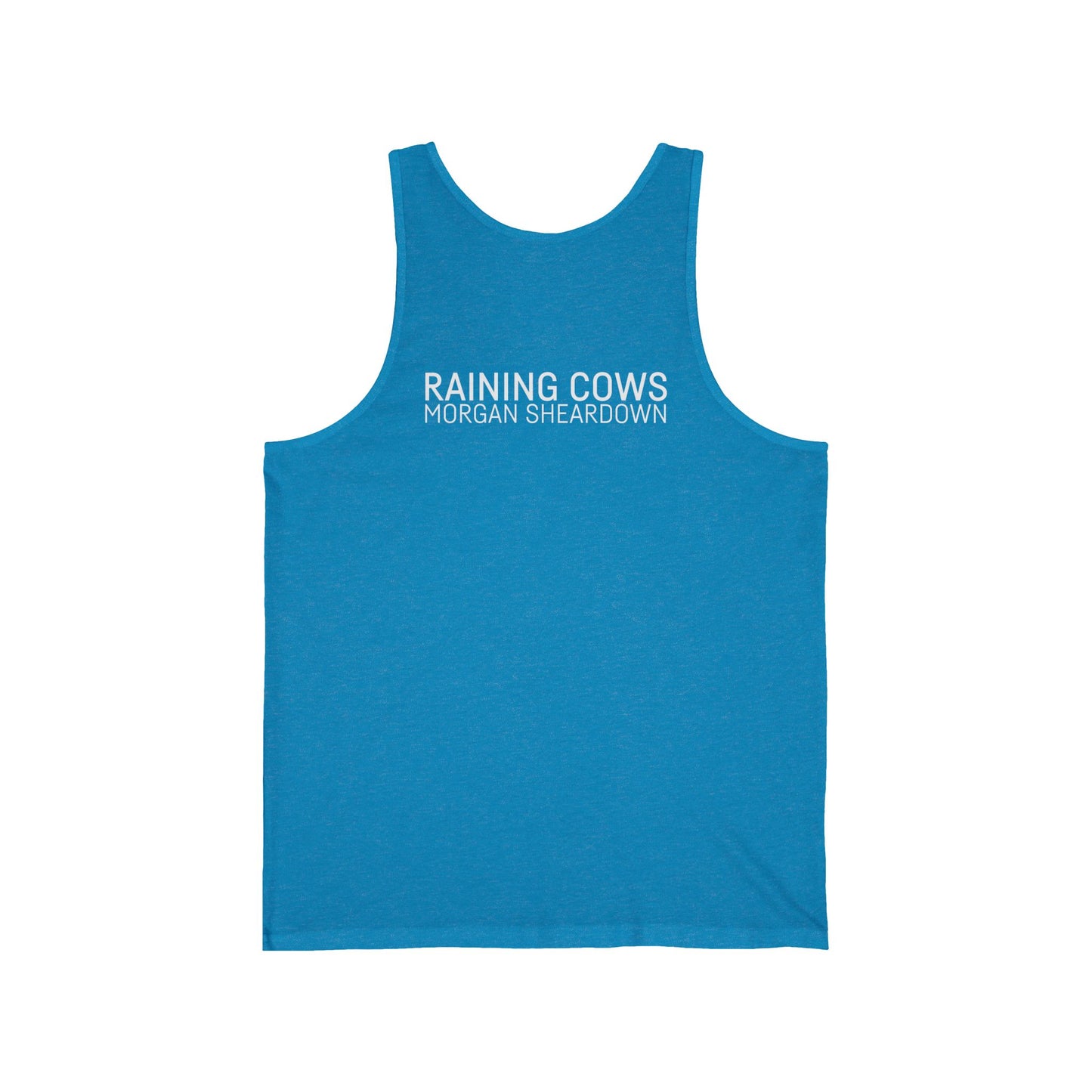 RAINING COWS "Yellow Interference" Tank Top