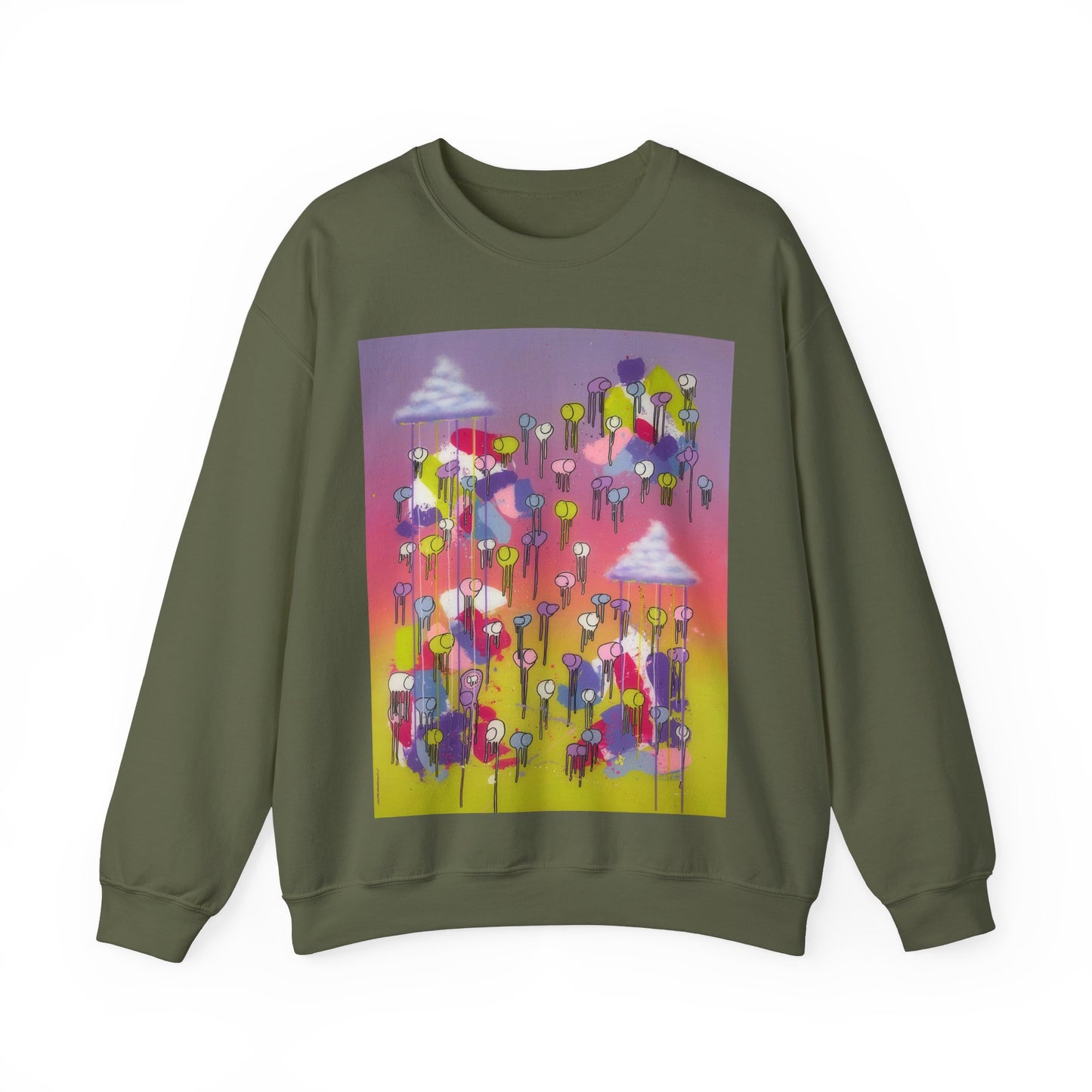 RAINING COWS "Sky Blossom" Sweatshirt