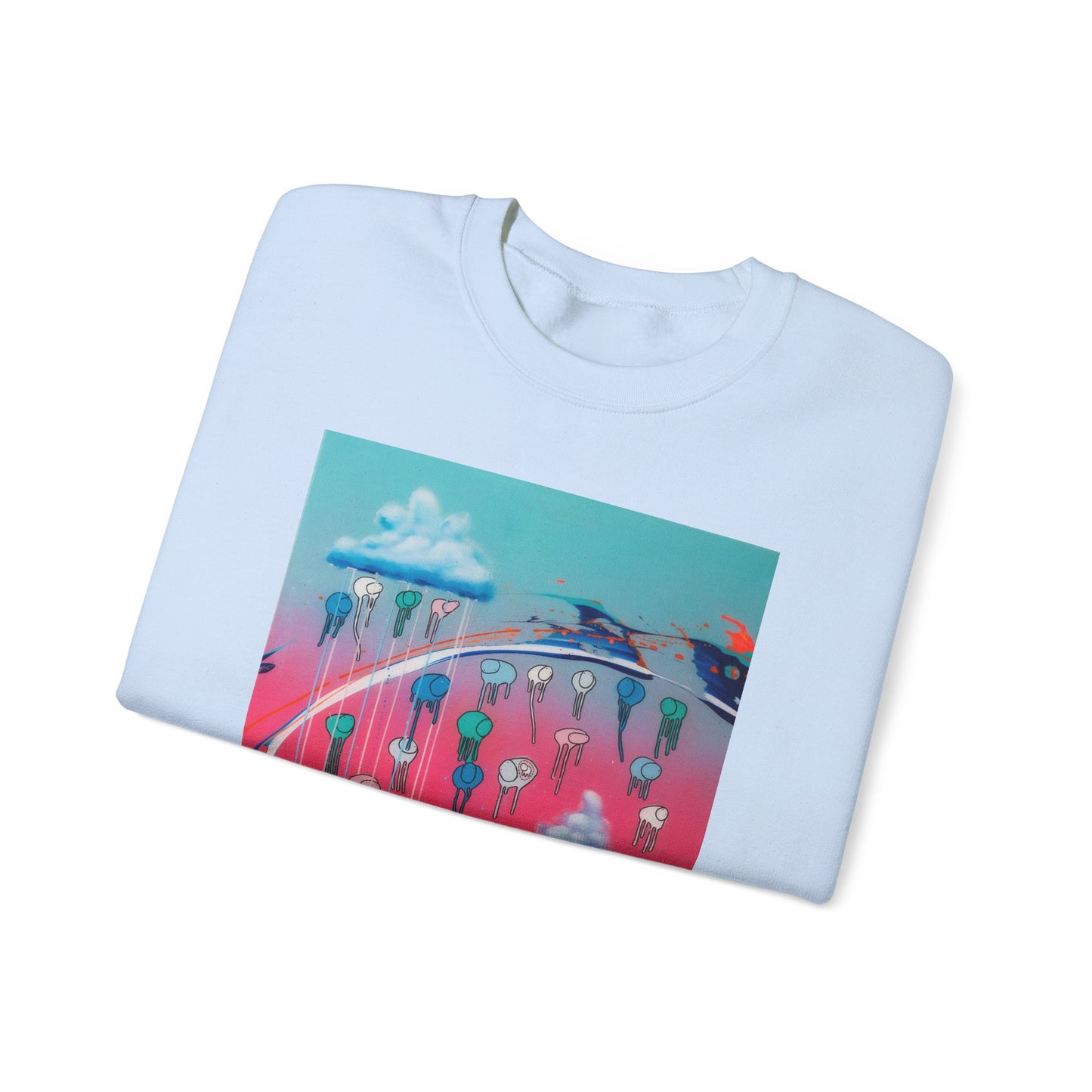 RAINING COWS "Vibrant Horizon" Sweatshirt