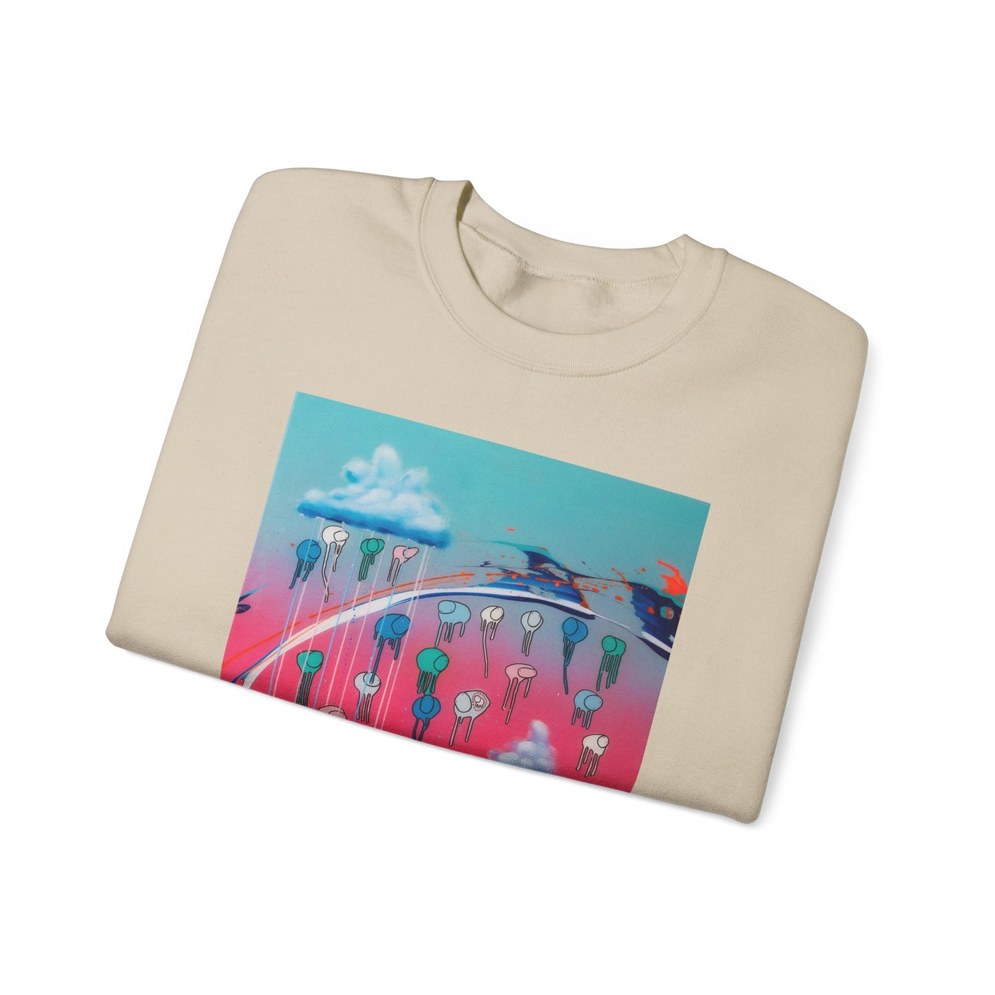 RAINING COWS "Vibrant Horizon" Sweatshirt