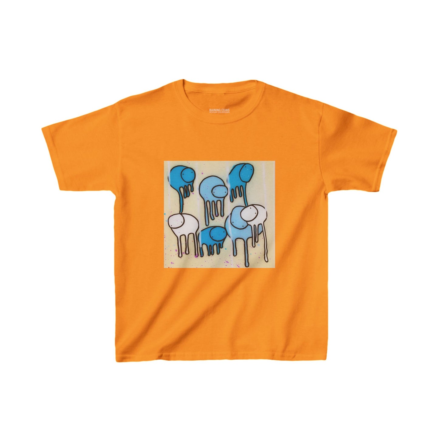 RAINING COWS "Blue Sand" Kids Tee