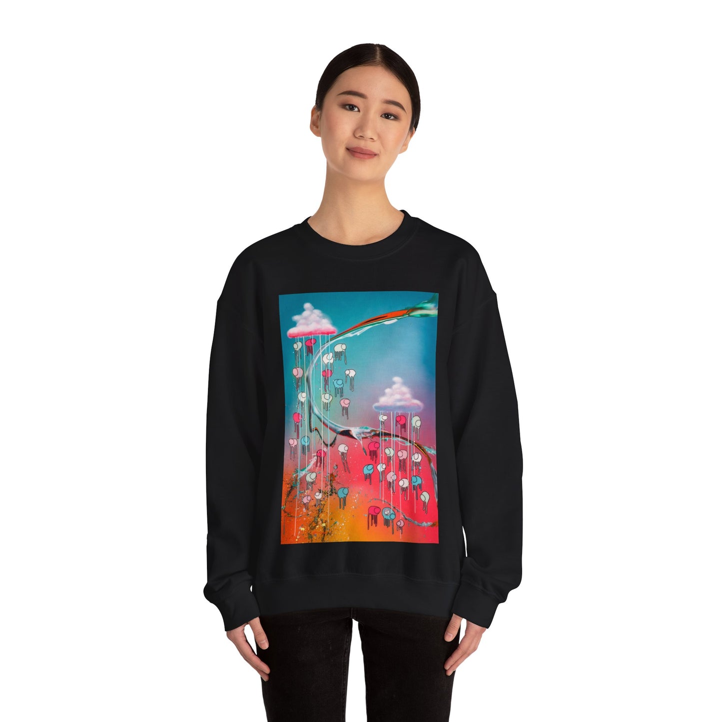 RAINING COWS "Emotional Currency" Sweatshirt