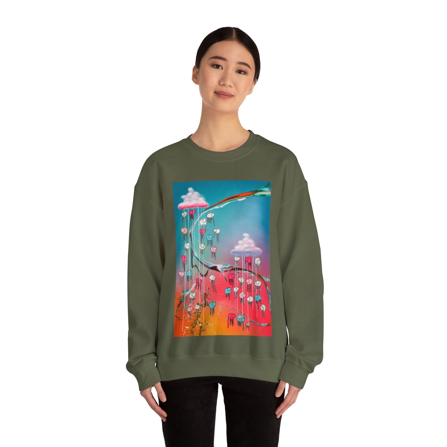 RAINING COWS "Emotional Currency" Sweatshirt