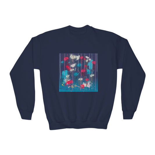 RAINING COWS "Ocean Night Fall" Kids Sweatshirt