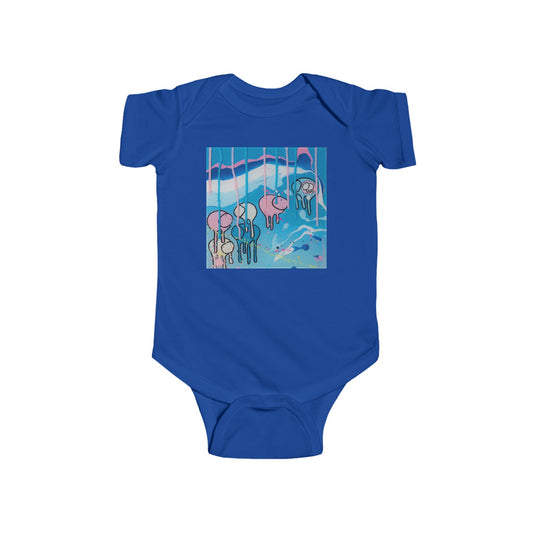 RAINING COWS "Chilli Chill" Baby Onesie