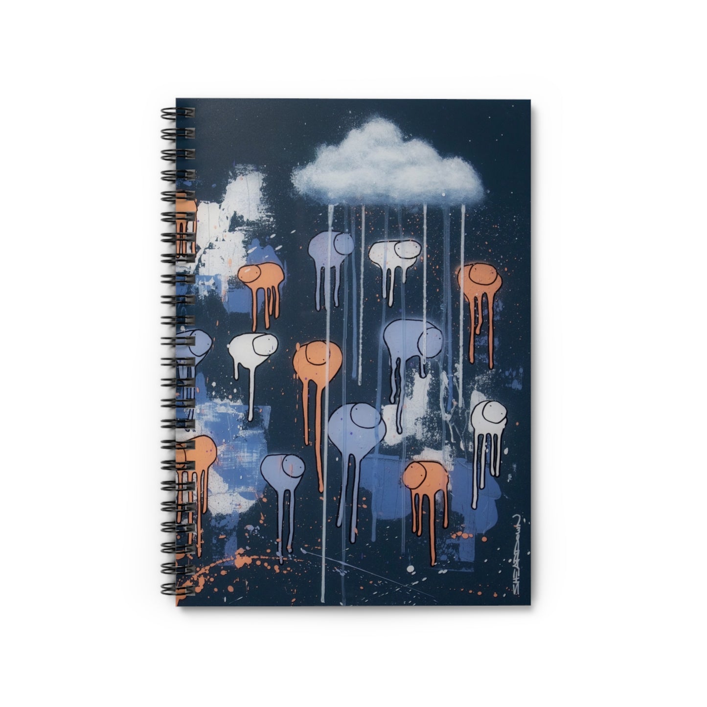 RAINING COWS Creative Notebook