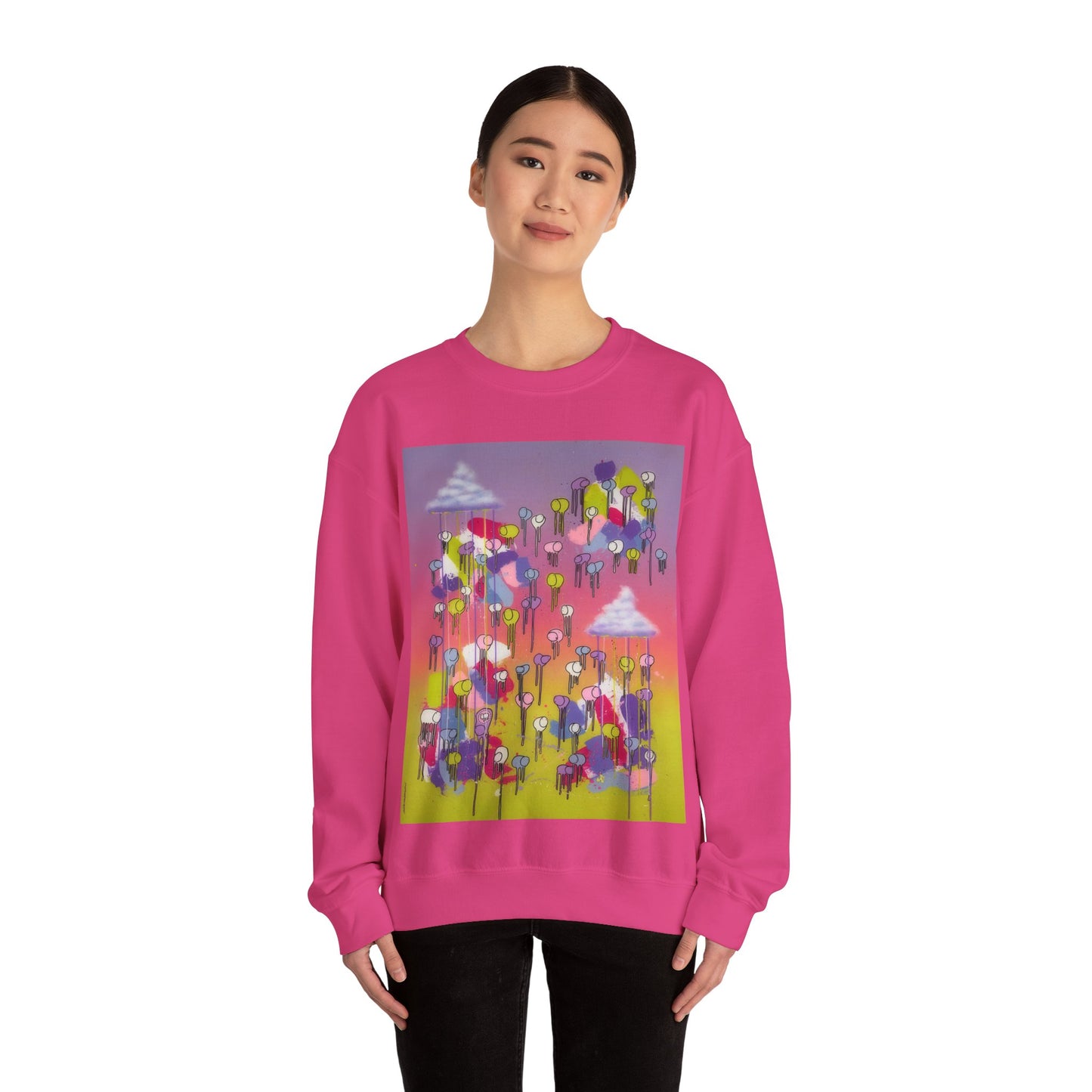 RAINING COWS "Sky Blossom" Sweatshirt