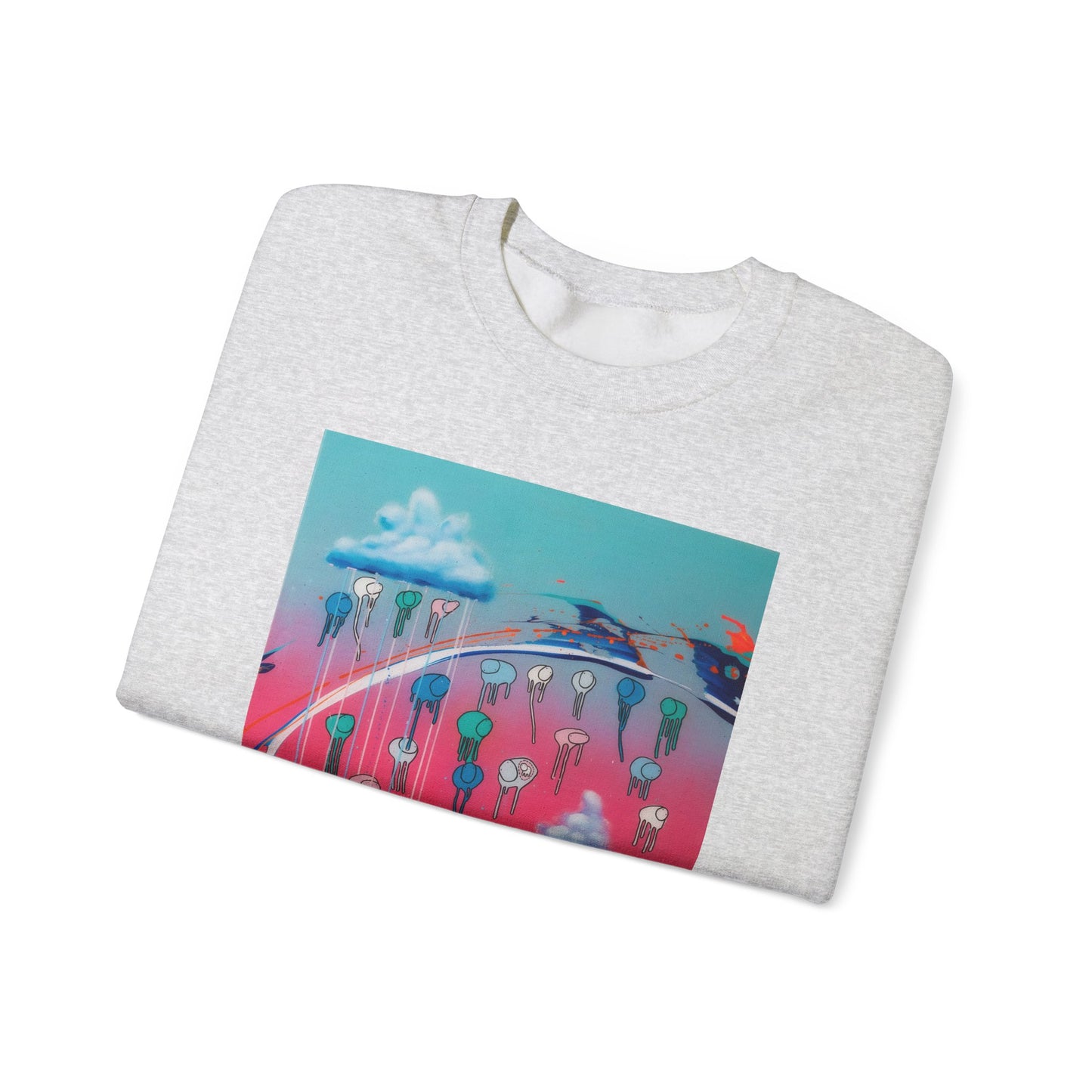 RAINING COWS "Vibrant Horizon" Sweatshirt