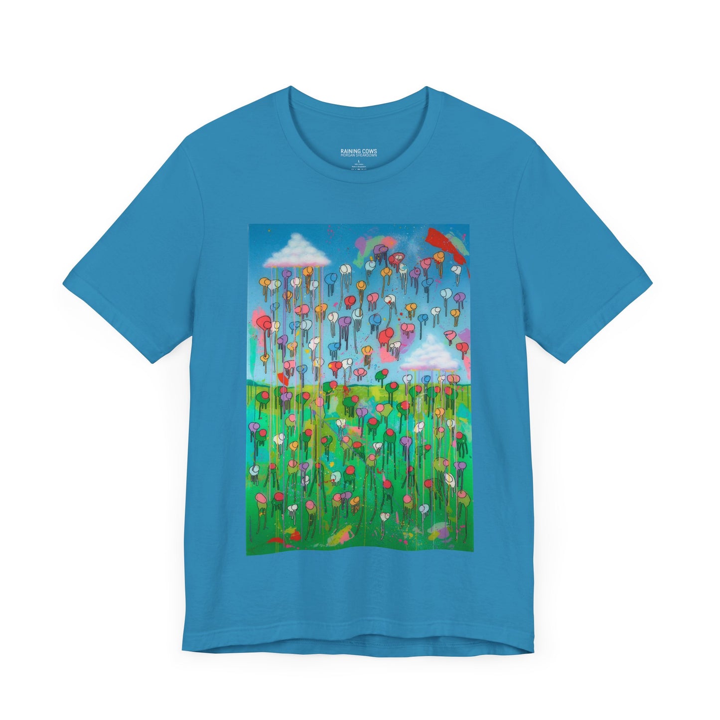 RAINING COWS "A Rose After the Storm" T-Shirt