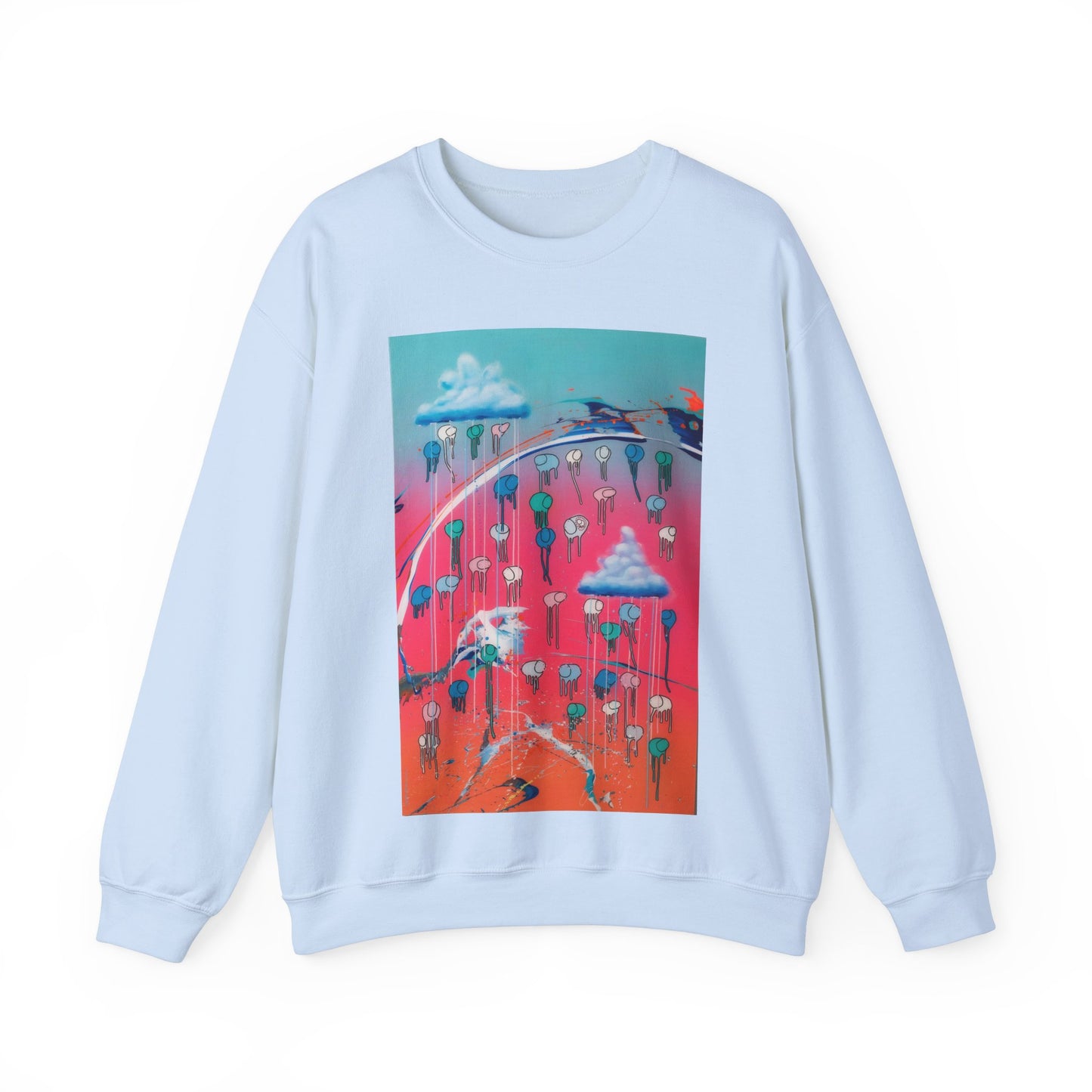 RAINING COWS "Vibrant Horizon" Sweatshirt