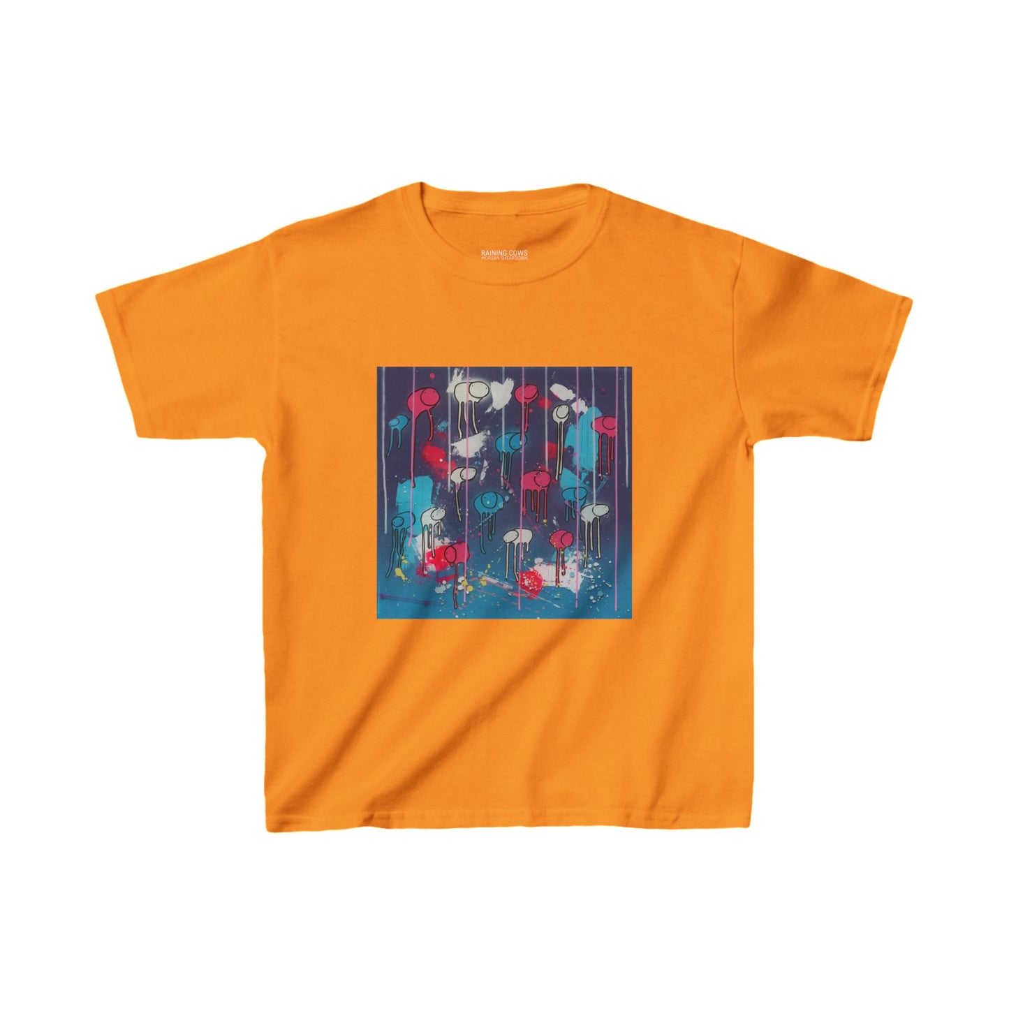 RAINING COWS "Ocean Night Fall" Kids Tee