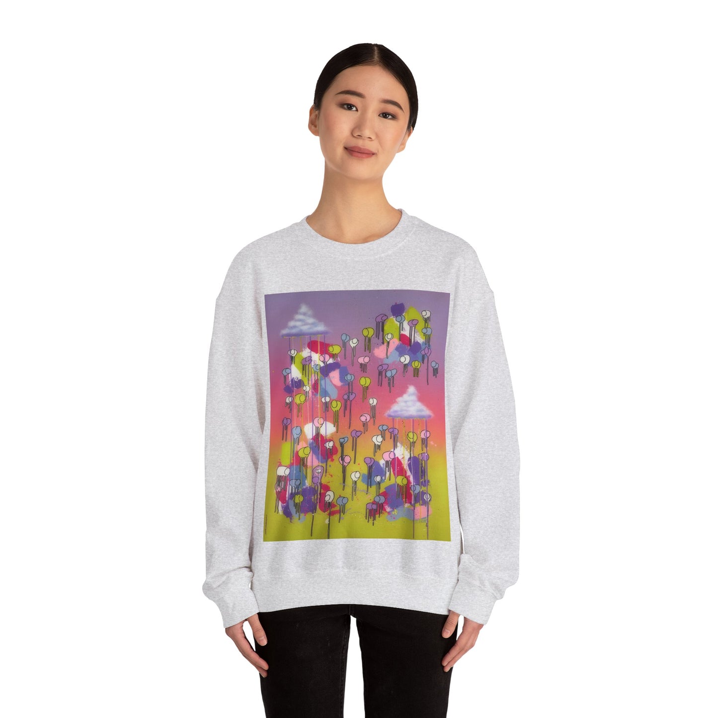 RAINING COWS "Sky Blossom" Sweatshirt