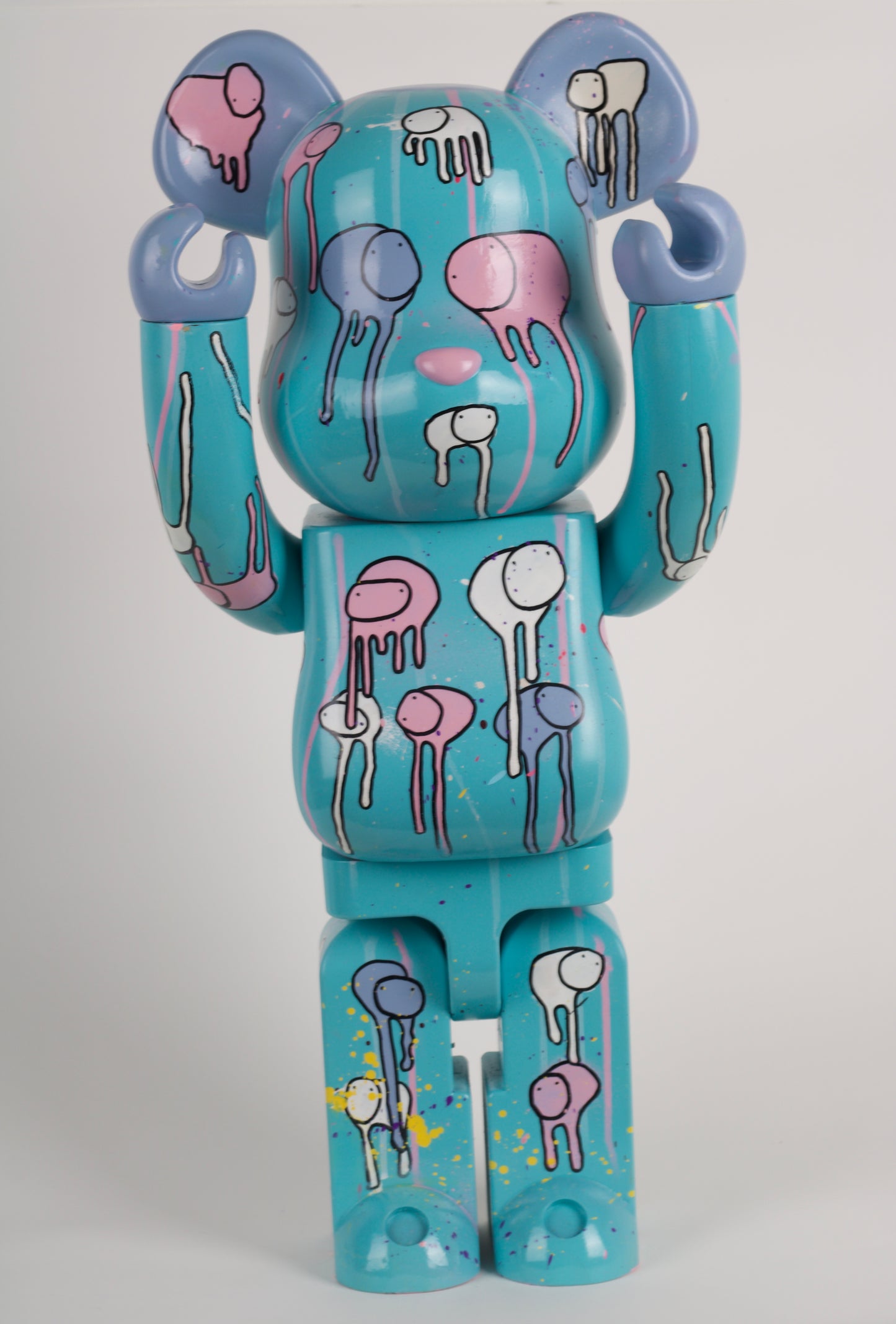 RAINING COWS X BE@RBRICK 1000% (Aqua)