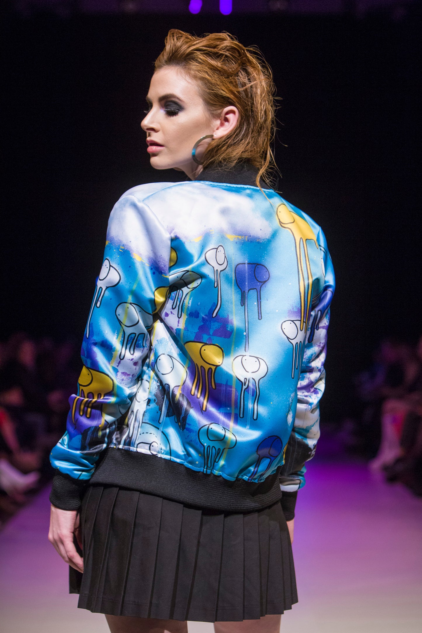 RAINING COWS "Guardians in the Sky" Bomber Jacket