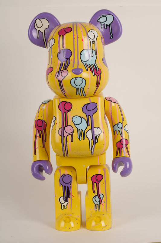 RAINING COWS X BE@RBRICK 1000% (Yellow)