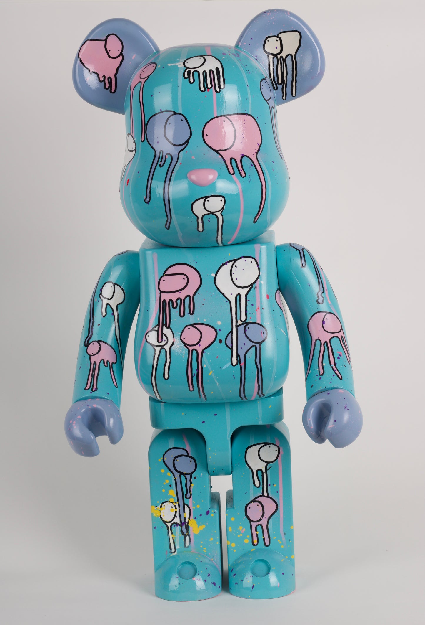 RAINING COWS X BE@RBRICK 1000% (Aqua)