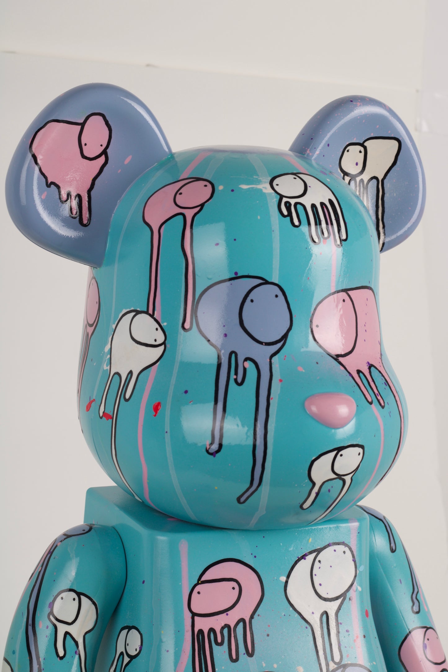 RAINING COWS X BE@RBRICK 1000% (Aqua)