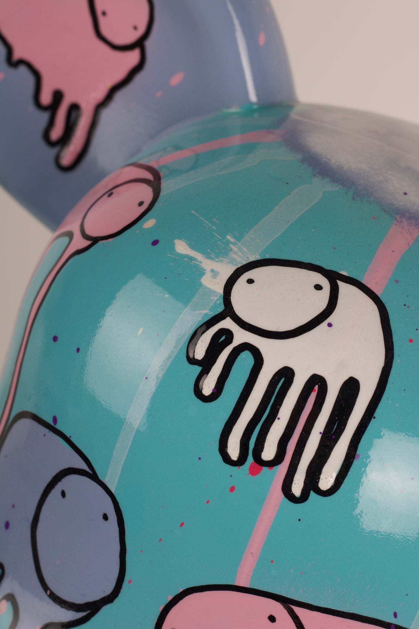 RAINING COWS X BE@RBRICK 1000% (Aqua)