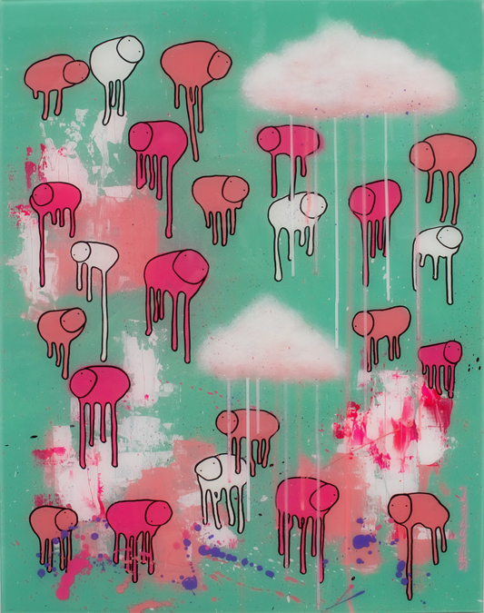 RAINING COWS "Watermelon Sky"