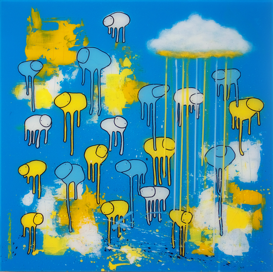 RAINING COWS “I See Blue”