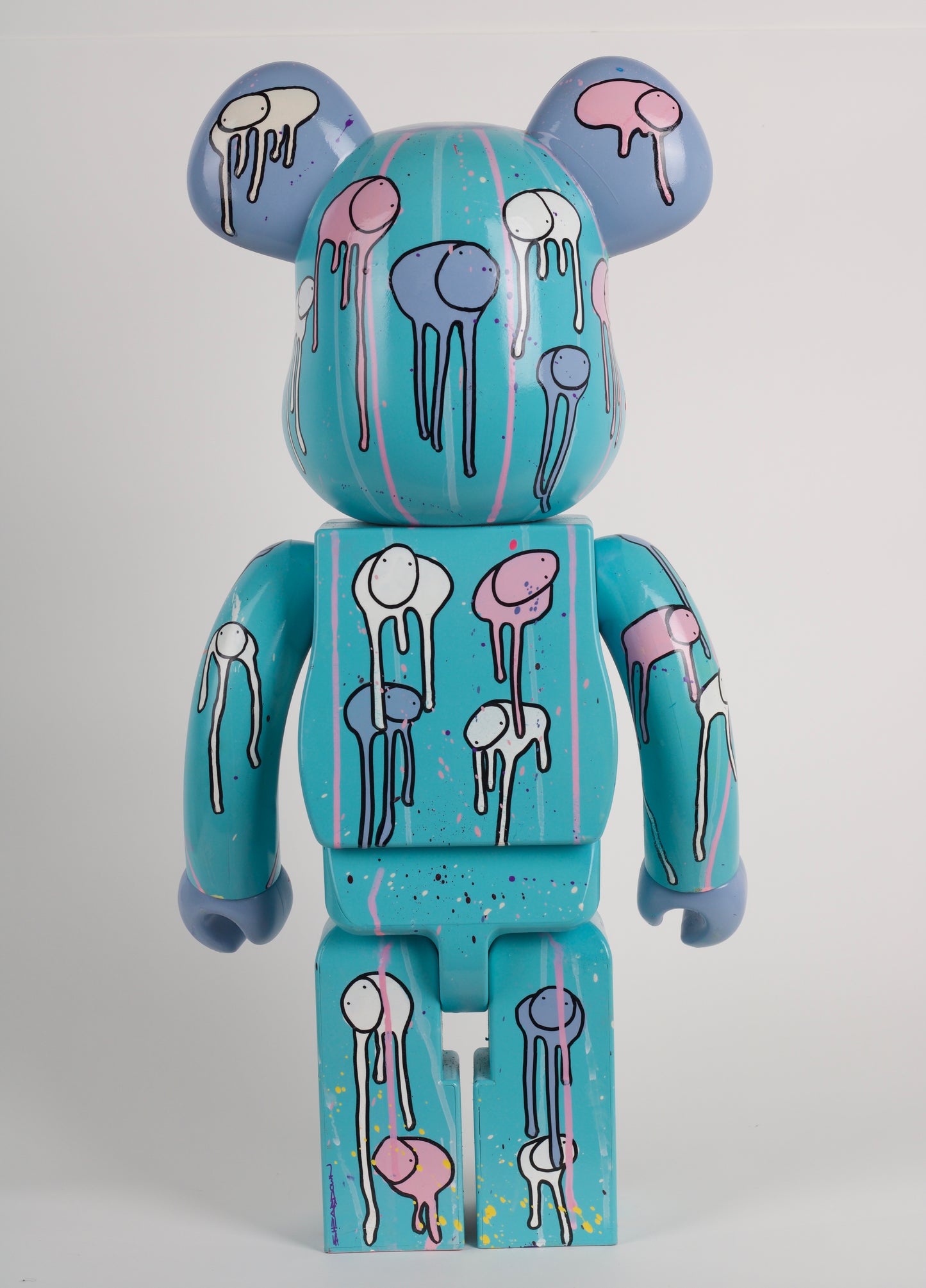 RAINING COWS X BE@RBRICK 1000% (Aqua)